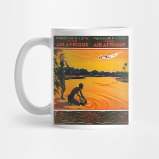 Vintage Travel - Air Afrique Mug